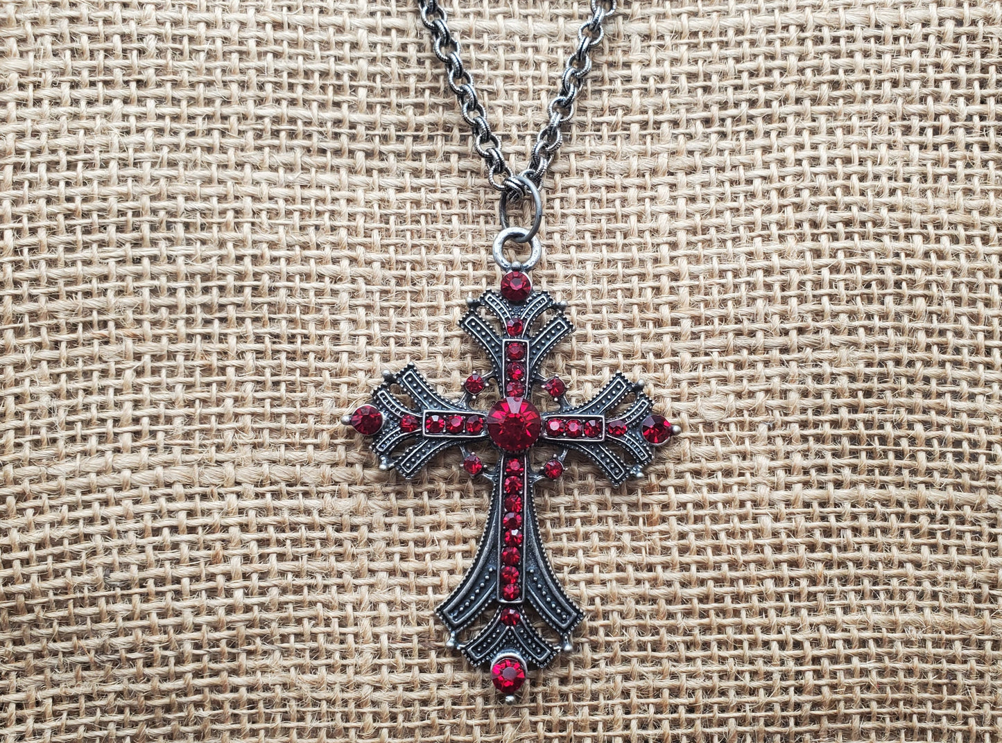 Large Cross Necklace