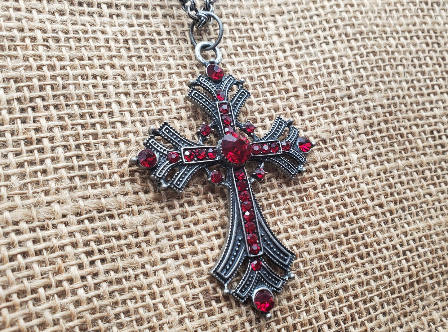 Large Cross Necklace