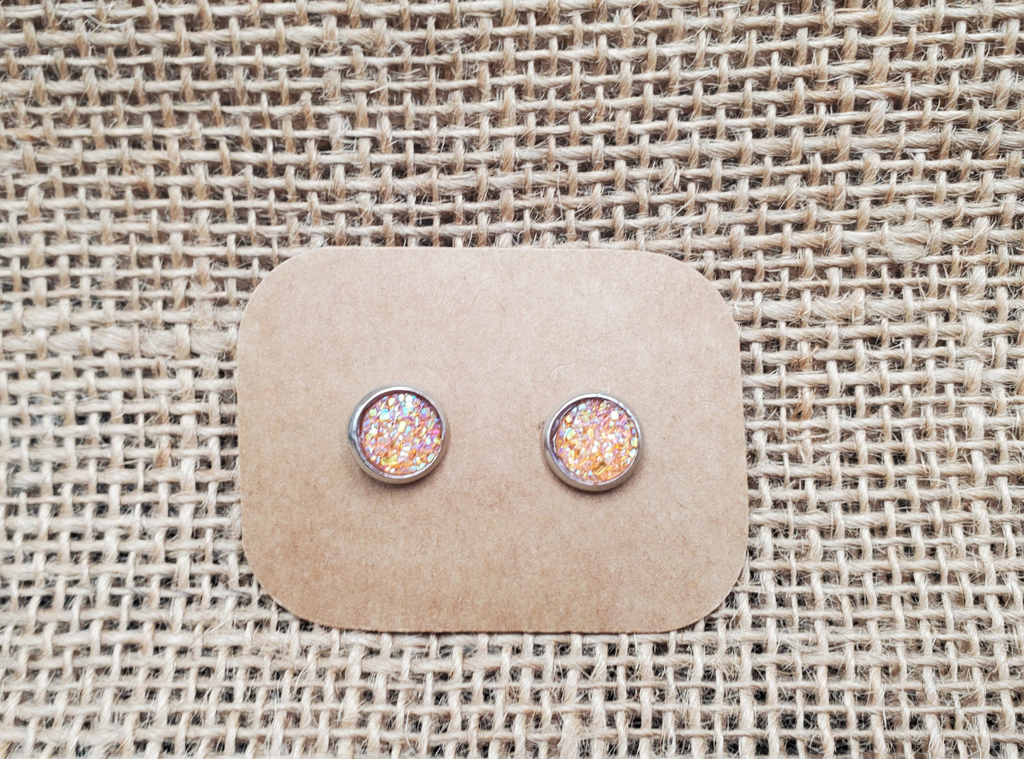 Tutti Fruitti Stud on Silver - 8mm