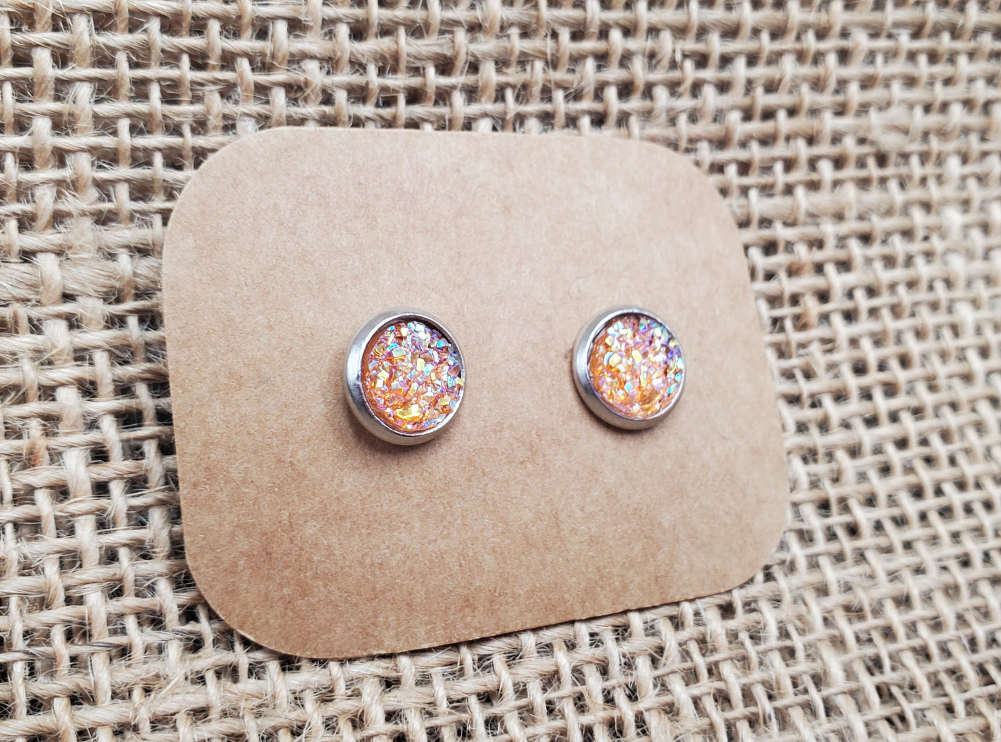 Tutti Fruitti Stud on Silver - 8mm