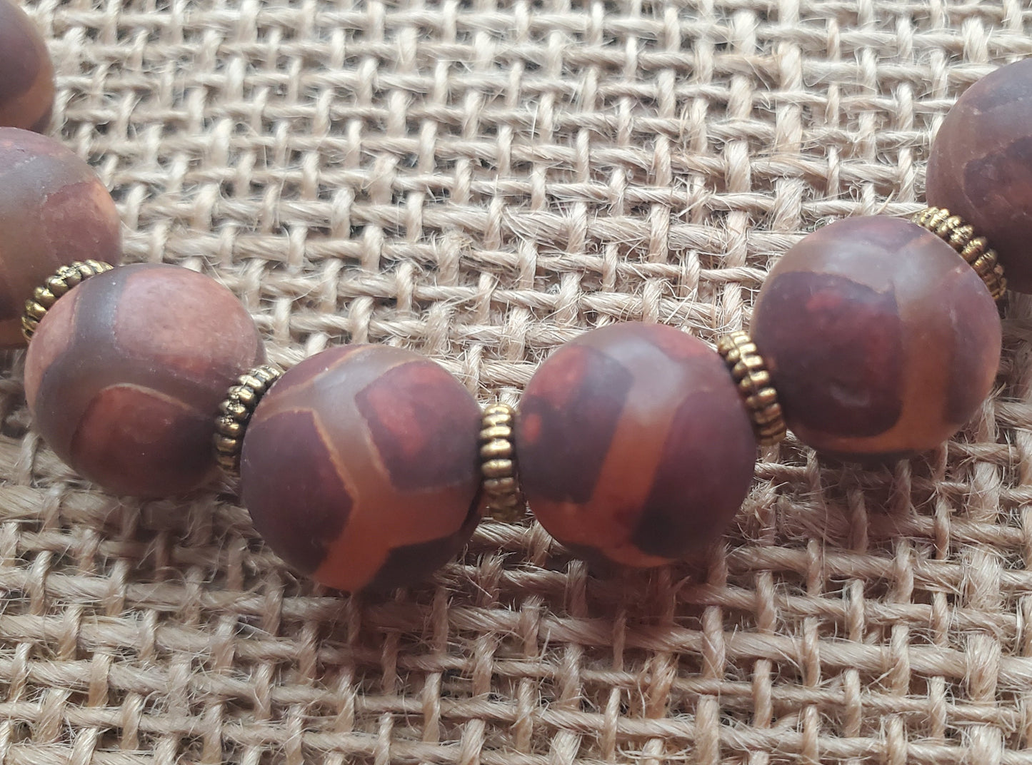 Turtle Back Patterned Necklace