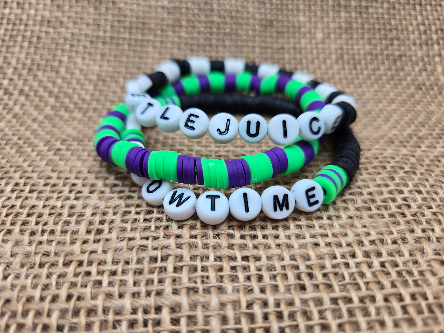 Beetlejuice/Showtime Stretch Bracelets