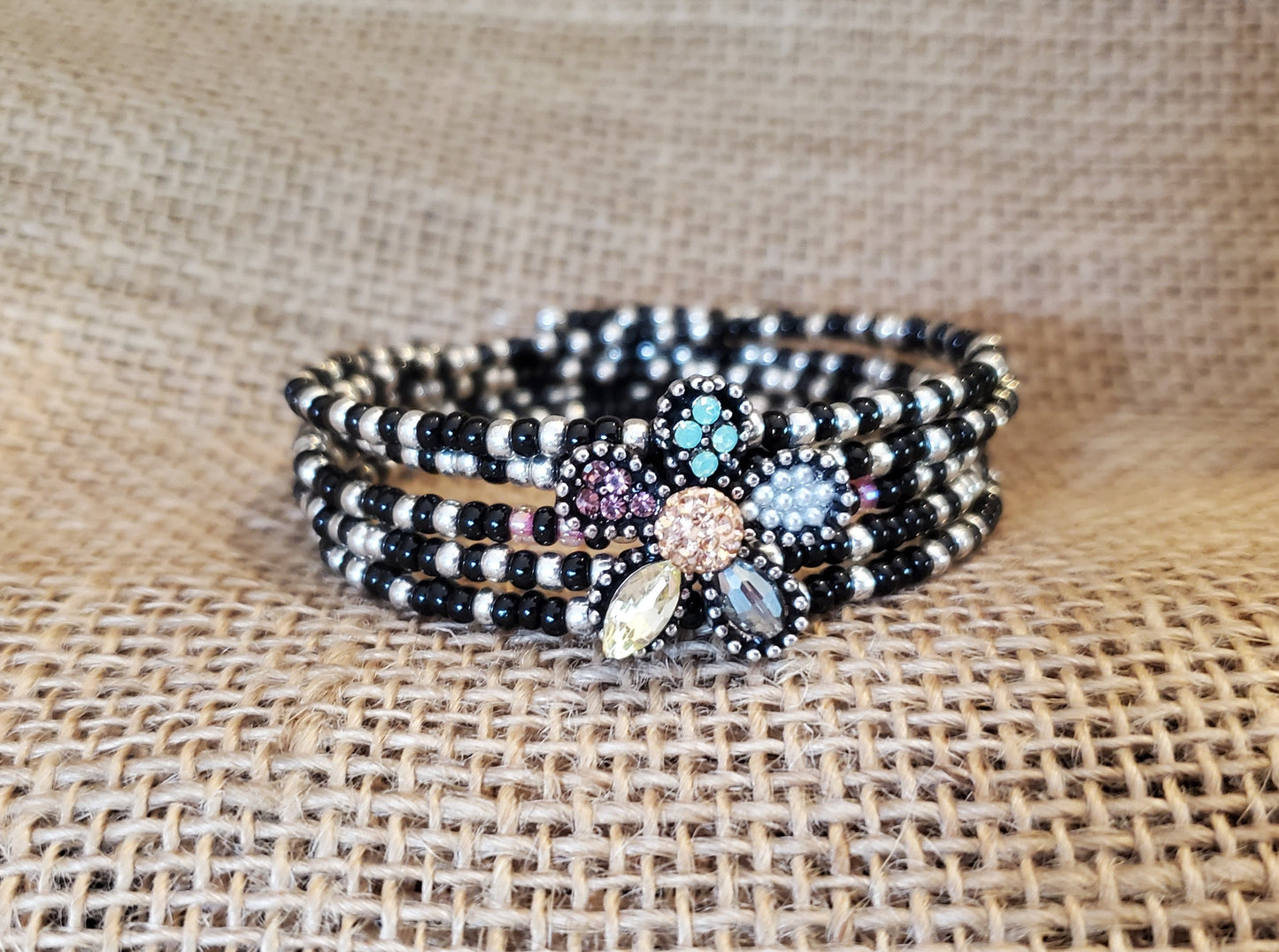 Daisy Button Bracelet