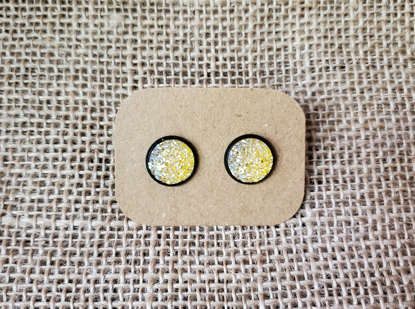 Lemon Stud Earring - 12 mm - B