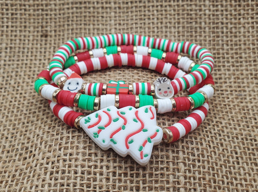 L.D. Christmas Tree Cake Bracelets 1