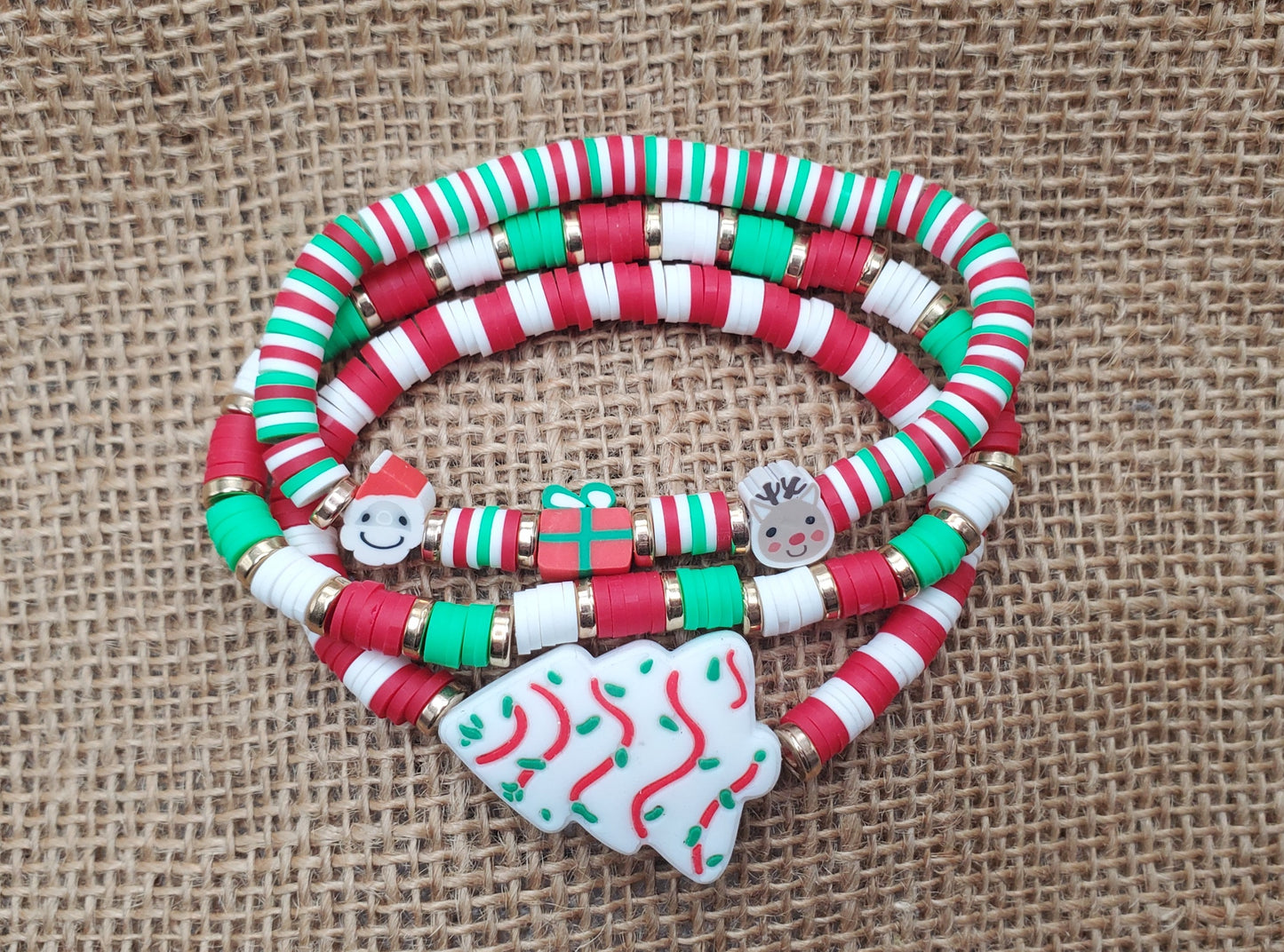 L.D. Christmas Tree Cake Bracelets 1