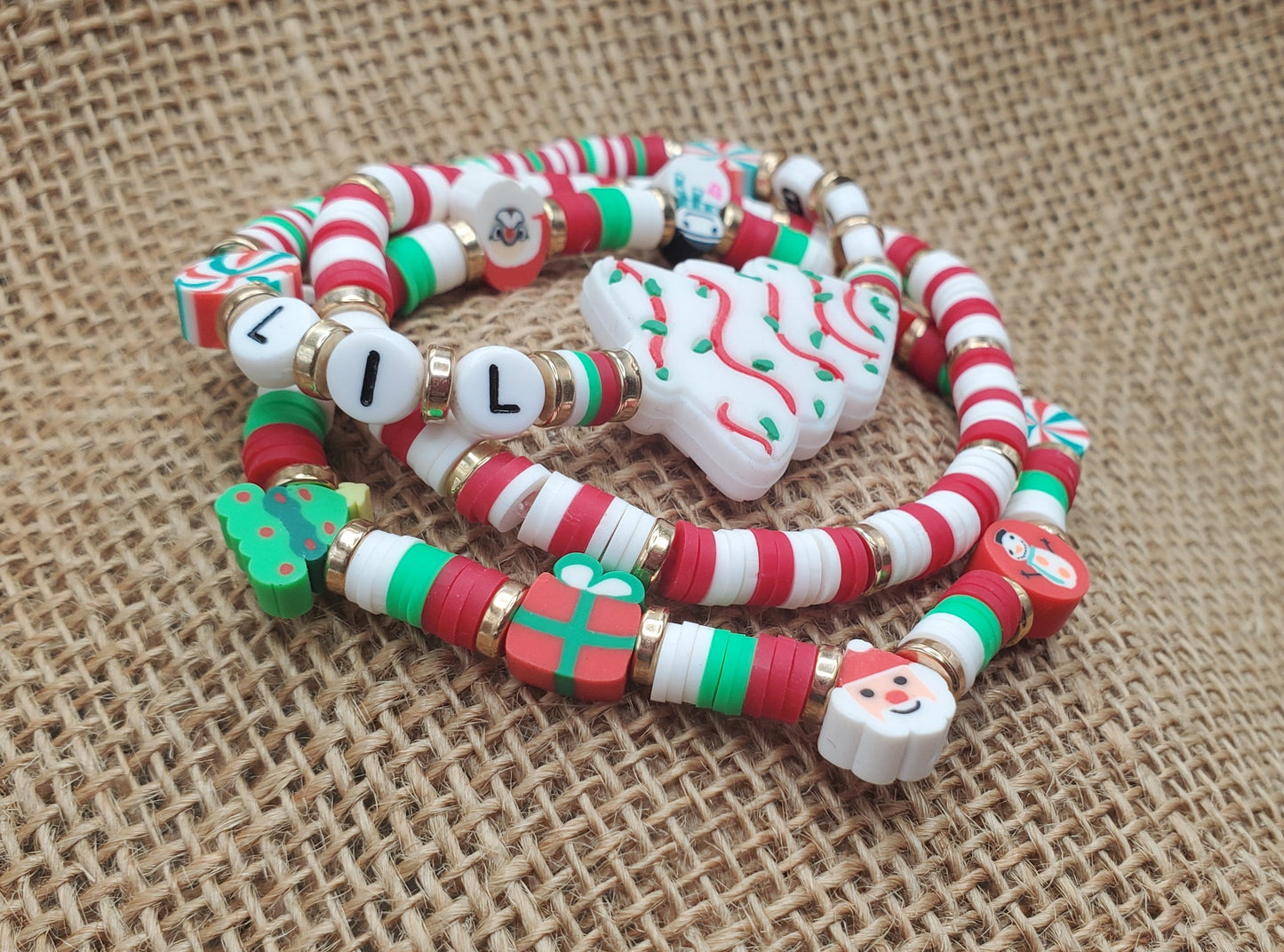 L.D. Christmas Tree Cake Bracelets 2