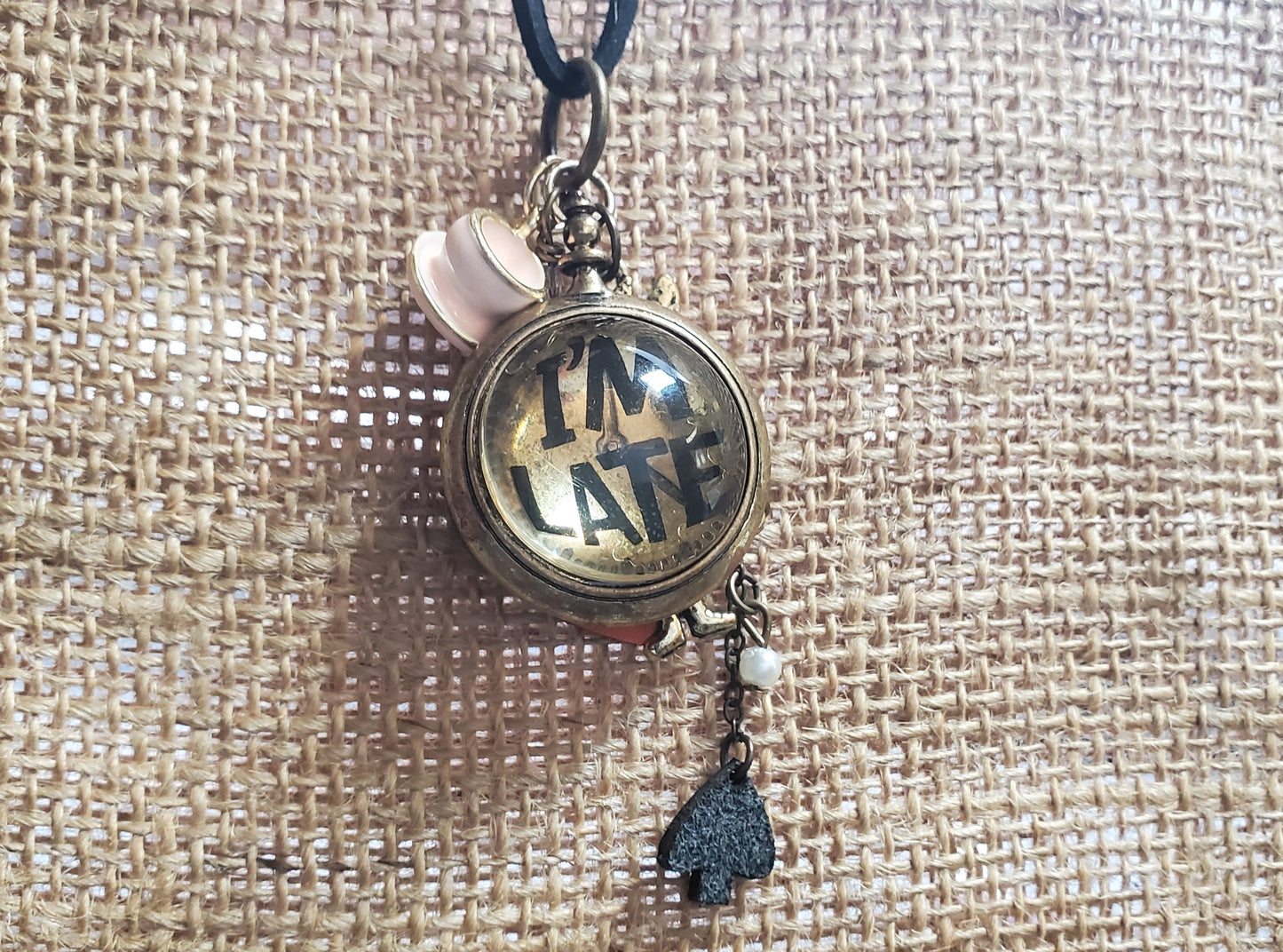 I'm Late Necklace