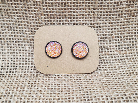 Tutti Fruitti Stud on Black - 12mm
