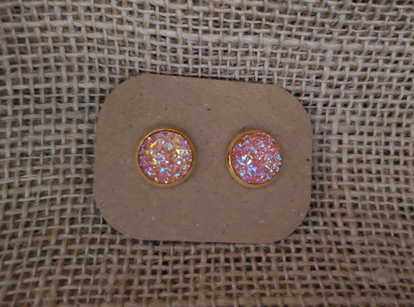Tutti Fruitti Stud on Gold - 12mm