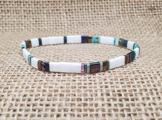 Tile Stretch Bracelet 001