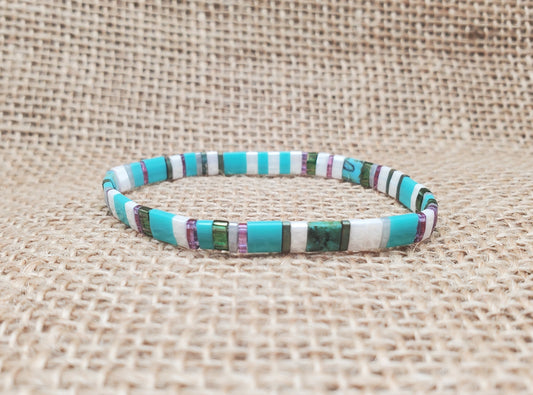 Tile Stretch Bracelet 012