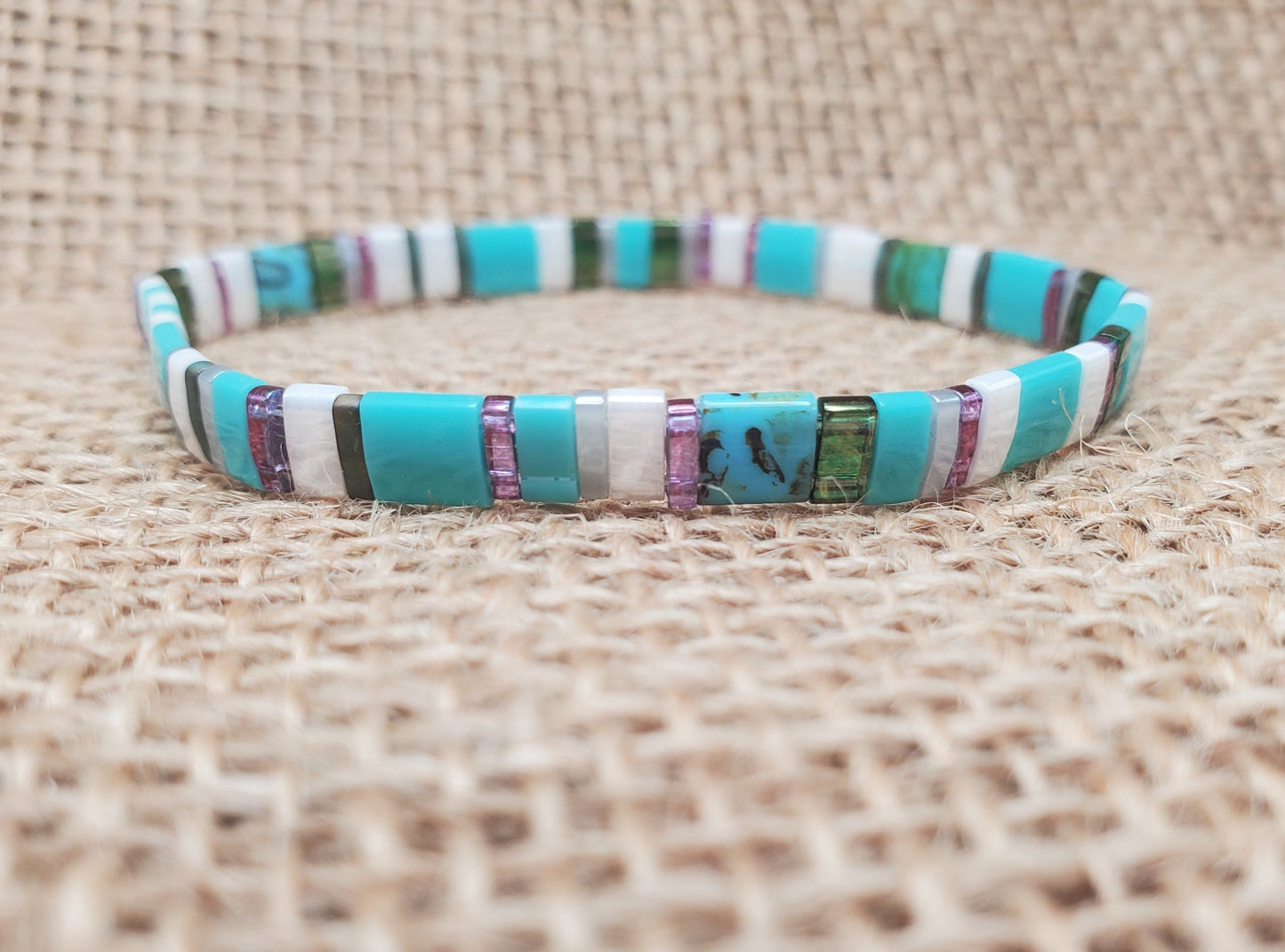Tile Stretch Bracelet 012