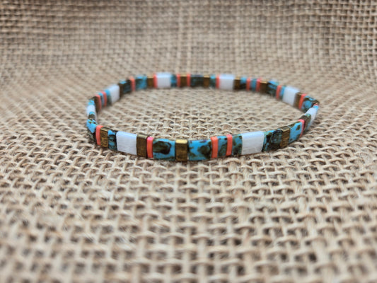 Tile Stretch Bracelet 013