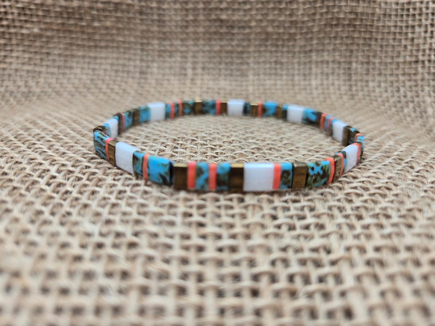 Tile Stretch Bracelet 013