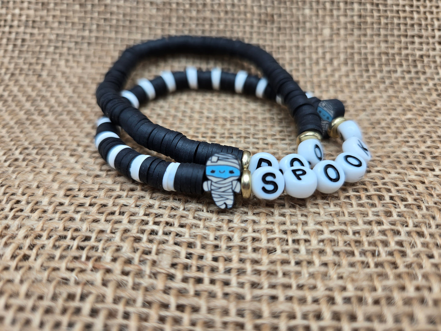Spooky Boo Stretch Bracelets