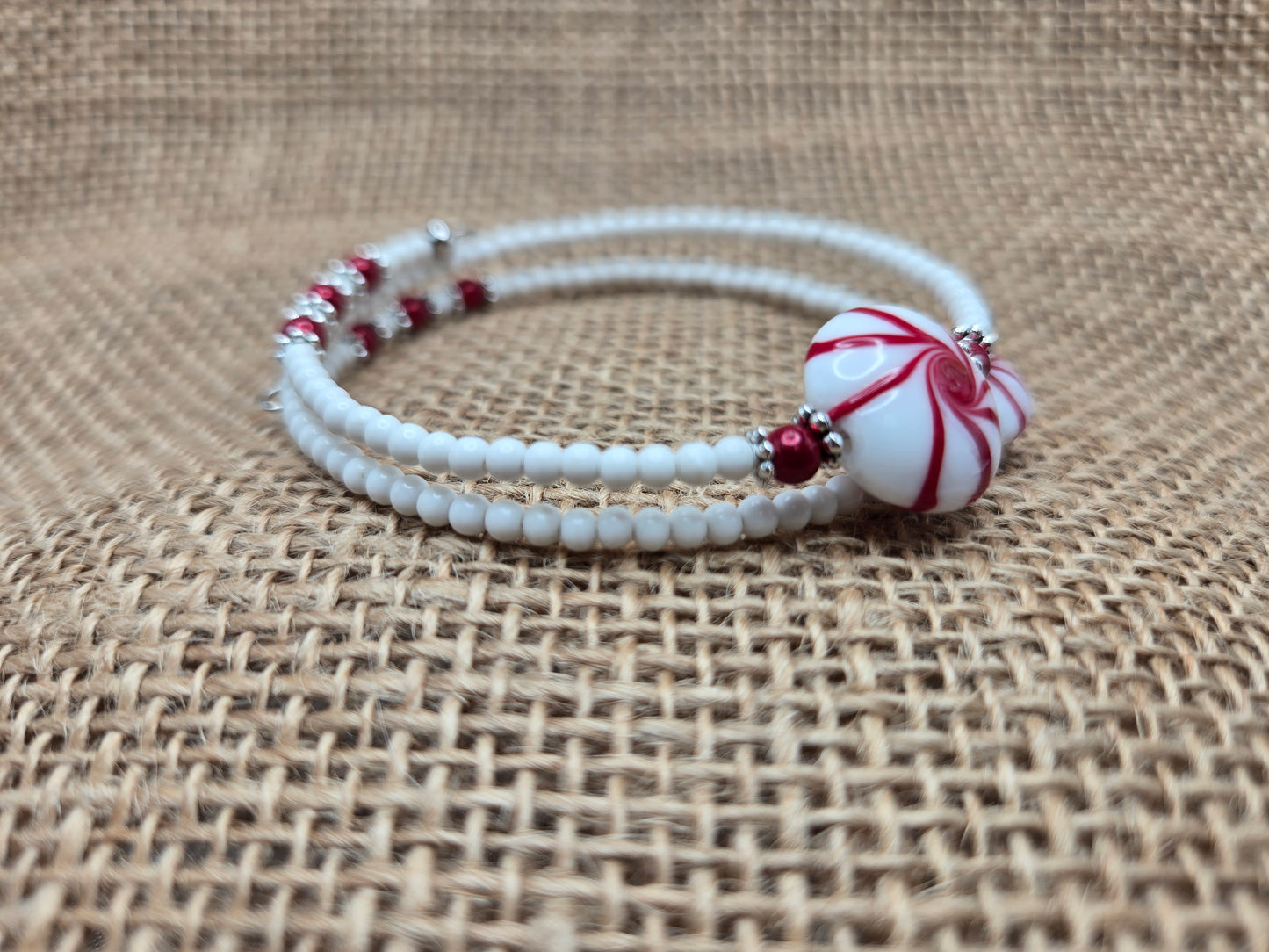 Peppermint Patty Double Bracelet