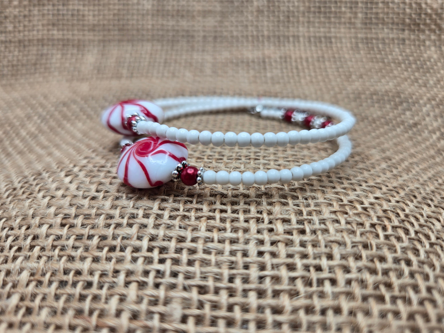 Peppermint Patty Double Bracelet