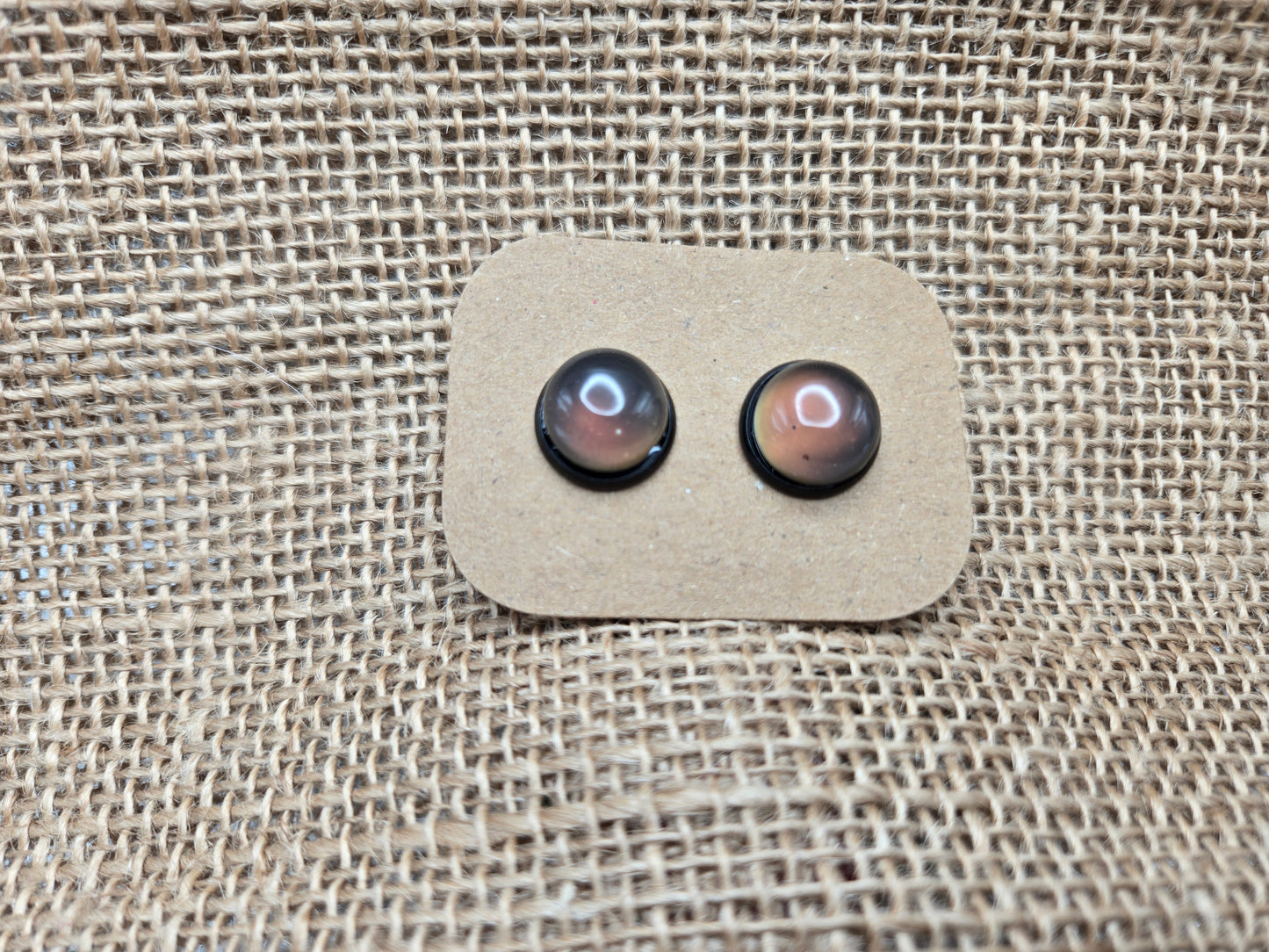 Magic Mood Earrings on Black 12mm