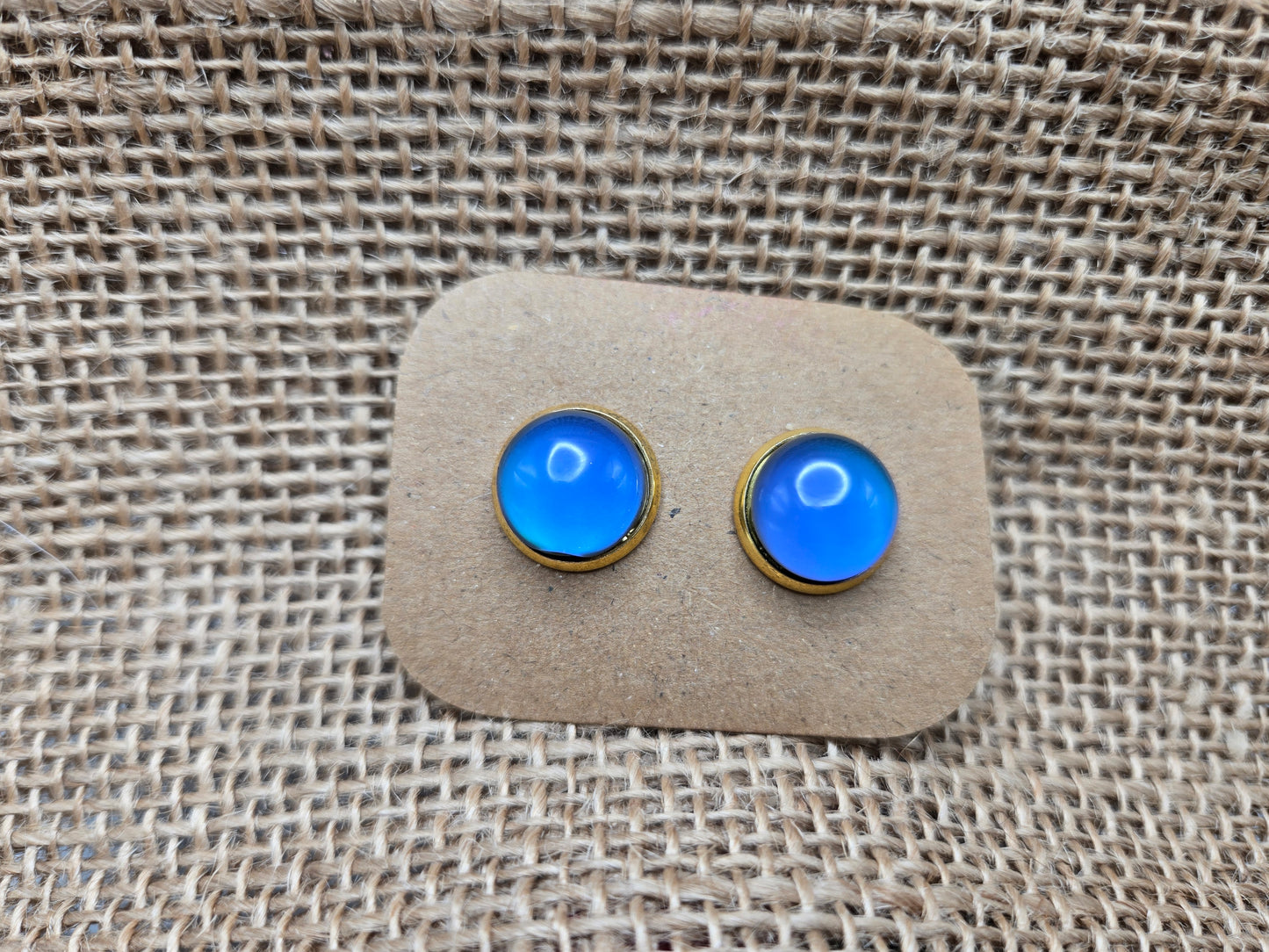 Magic Mood Earrings in Gold Tone 12mm