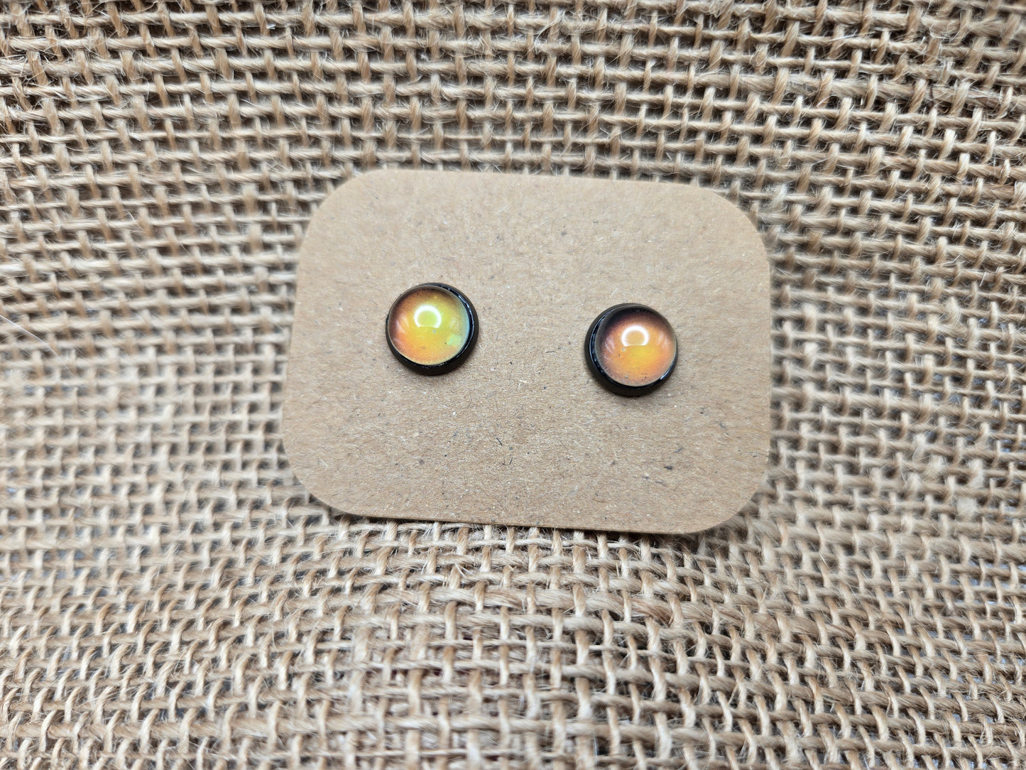 Magic Mood Earrings in Black 8mm