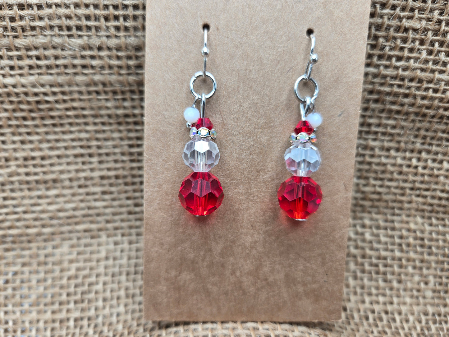 Santa Earrings