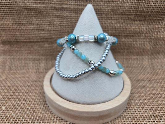 Cassandra Trio Bracelets