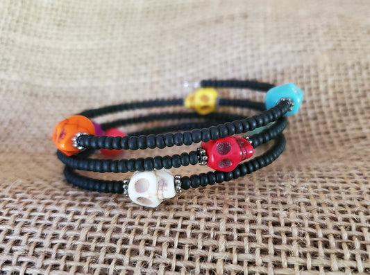 Carnival of Skulls Bracelet
