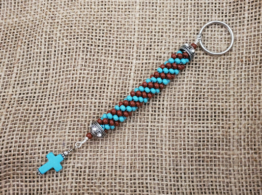 Cross Keychain