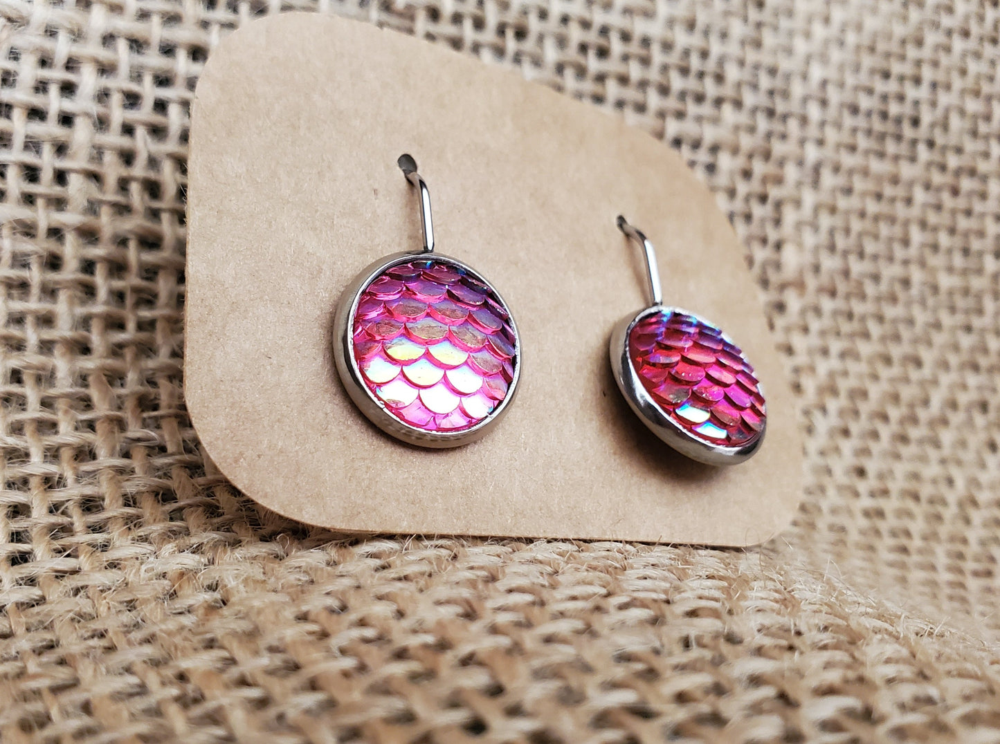 Hot Pink Dangle