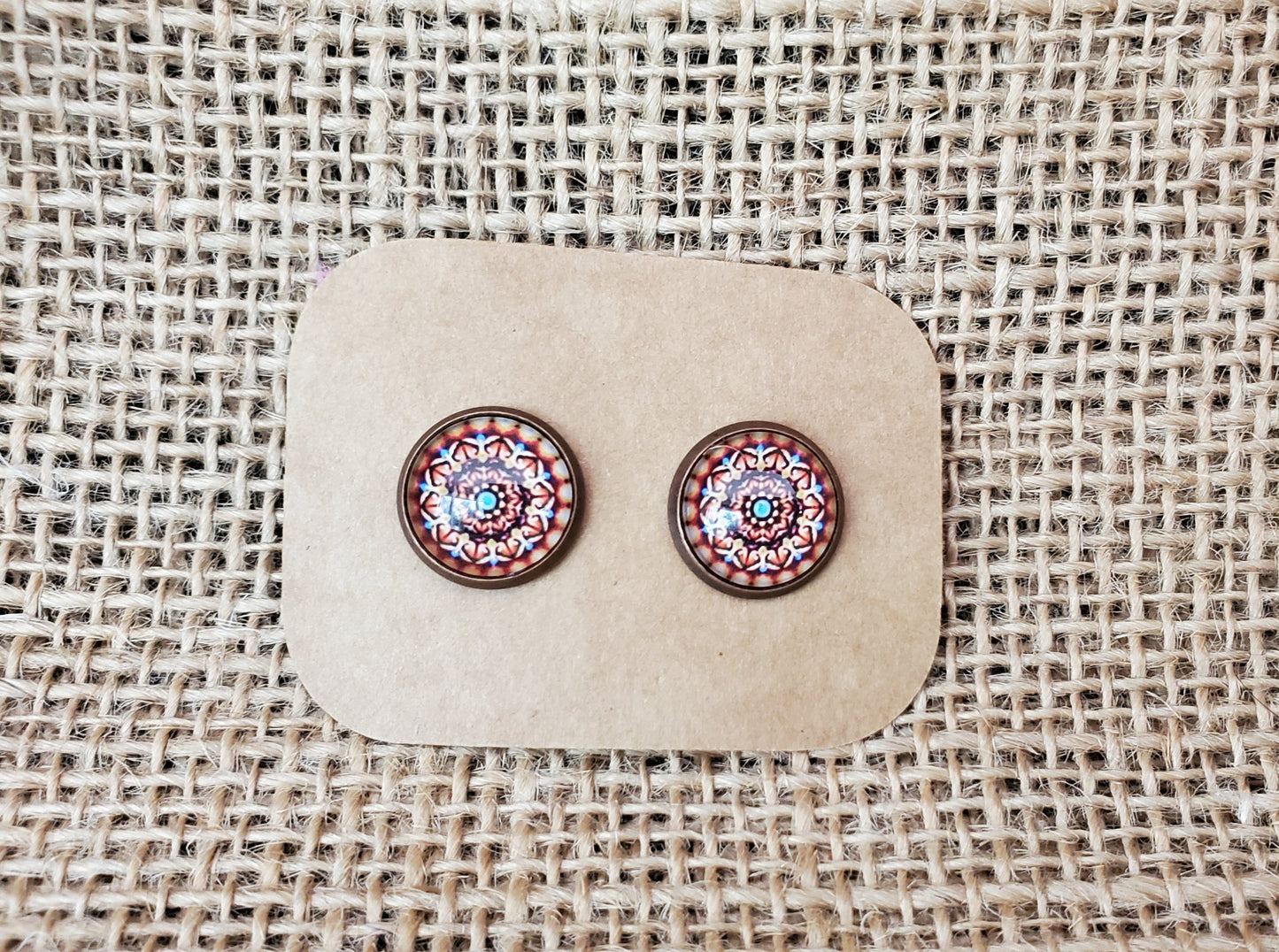 Cabochon Stud  049