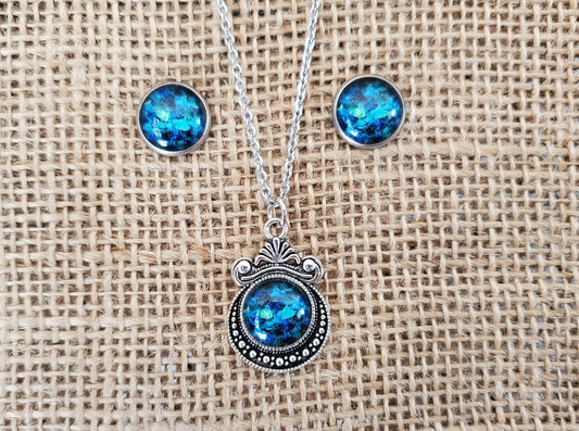 Blue Cabochon Set