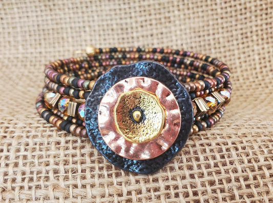 Kristen Button Bracelet