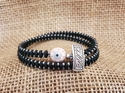 Eyeball Wrap Bracelet