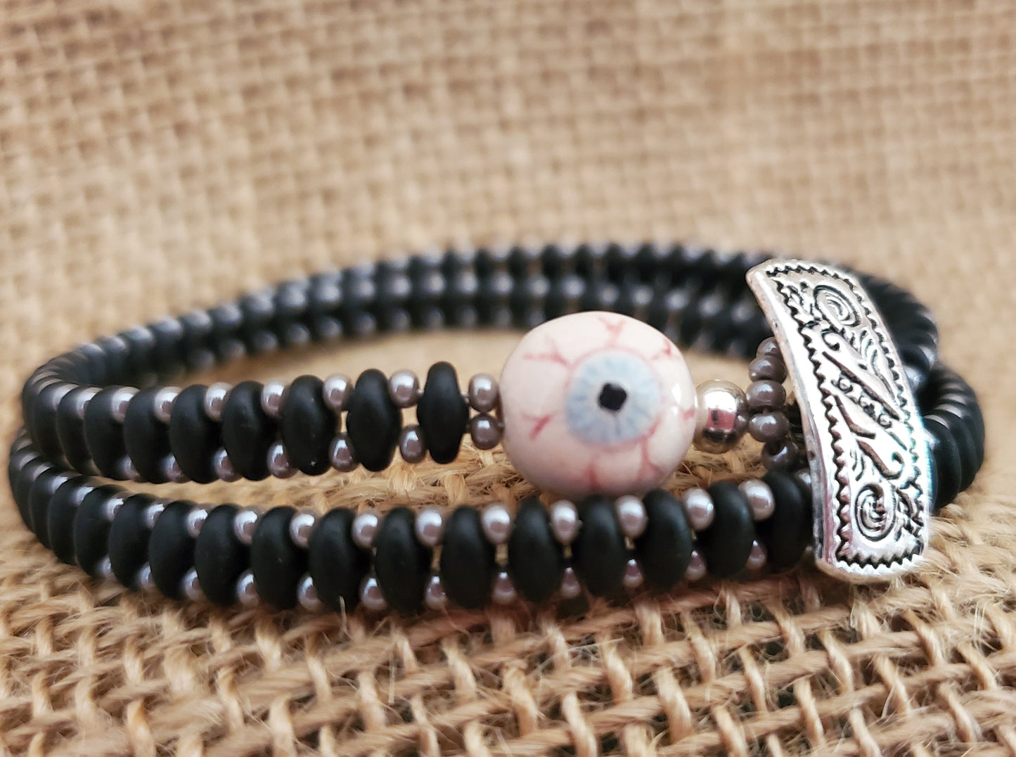 Eyeball Wrap Bracelet