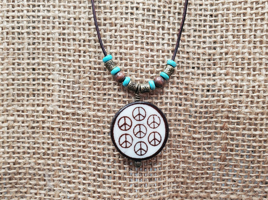 Peace Baby Necklace
